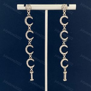 Orecchini pendenti da donna Gioielli firmati Orecchini a bottone con diamanti per donna Lettera Uomini Luxurys Orecchini Huggie G Studs Orecchini a cerchio in argento 925 Uomo con scatola