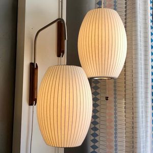 Lâmpadas de parede Lâmpada de pano de seda nórdica LED E27 Arte Decorativa Solces de cabeceira Quarto Estudo Casa de chá Decoração da sala de modelos