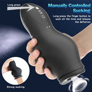 Sex Toys Massagers Automatic Masturbator Cup Male Delay Pennis Stimulator Air Sucking Machine Vagina Adult for Men Shop