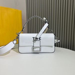 10A Baguette handbag co branded THE style women's shoulder bag metal sequin logo classic interior zipper pocket designer bag ID michafl_kops