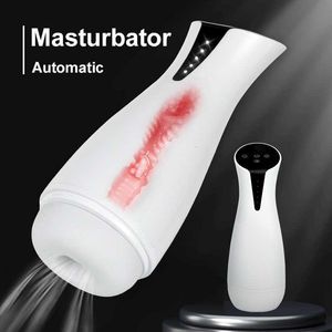 Toy Massager Automatic Sucking Heating Male Masturbator Cup Suck Vagina Vibrator Toys for Man Men Blowjob Masturbation Sex toy Goods