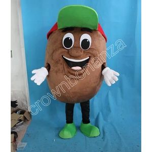 VIVID Mr. Coffee Beans Mascot Costumes Cartoon Carnival Unisex vuxna outfit födelsedagsfest halloween jul utomhus outfit kostym