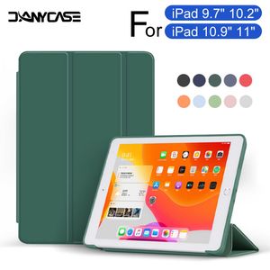 Случай для iPad 10.2 Case 7/8/9 -е поколение обложки для 9,7 5/6 -го воздуха 2 Pro 11 1 -й/2 -й/3 -й/4 -й воздух 4/5 10,9 Проснись от сна Фонда