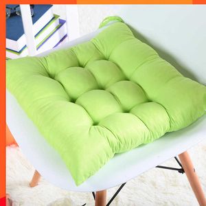 New Colourful Chunky Seat Pads Tie On Office Garden Dining Kitchen New Chair Cushion Square Eco-friendly Cushions Home Textile