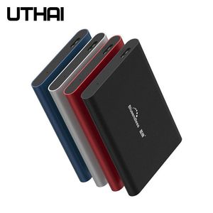 Sürücüler Uthai T42 2.5 inç USB 3.0 Arayüz / 5 GBPS Yüksek Hızlı Şanzıman Mobil Sabit Disk 250G 500G 1TB 2TB Harici Sabit Sürücü