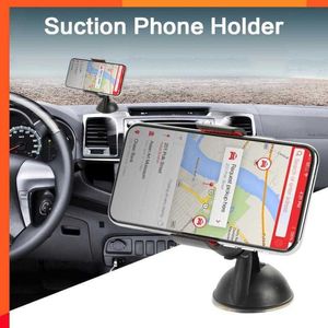 New Car Styling ABS Plastic 360 Degree Rotation Adjustable Windshield Mount Stand Sucker Holder Bracket for Phones GPS Navigation