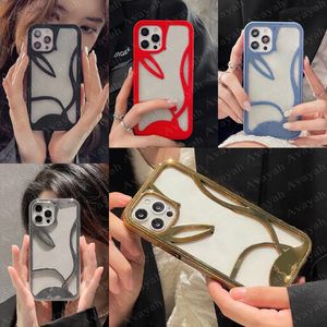 Luxury Paris Sole Pattern Hollowed Phone Cases for iPhone 14 14pro 14plus 13 13pro 12 12pro 11 Pro Max Heat Dissipation Cooling Design Case Back Protect TPU Cover