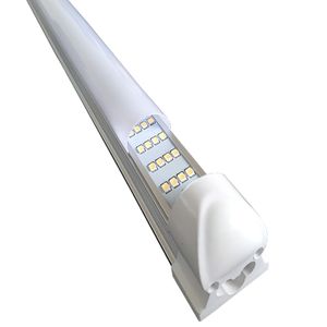 T8 BULS LED 8 pés 144W 18000lm Tubos de luzes Lâmpadas Lâmpadas Funcionam a capa de Light Retrofit existente da Light Fosted Milk