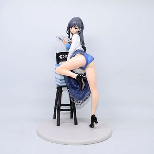 Roliga leksaker Native Akachomu Den litterära typen 1/7 Skala PVC Action Figur Anime Sexig Figur Modell Leksaker Collection Dock Present