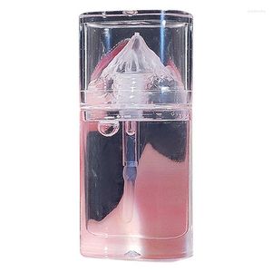 Lipgloss, Gelee-Glasur, transparentes Glasöl, leicht und antihaftbeschichtet, Enhancer für Frauen, Mädchen, Weihnachtsgeschenke