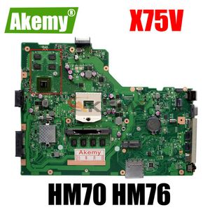 Motherboard AKEMY X75VB X75VD Laptop Motherboard for ASUS X75VB X75VC X75VD X75V X75 Test Original Mainboard HM70 HM76 4G RAM GT740M/GT720M