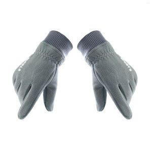 Fahrradhandschuhe, Winter, warm, Fleece, kältebeständig, für Herren und Damen, MTB, Fahrrad