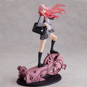 Roliga leksaker som frigör älskling i FranXX Zero Two Bunny Ver. PVC Action Figur Japansk Anime Figur Modell Leksaker Collection Doll