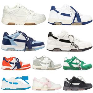 En Tasarımcı Platformu OG Koşu Ayakkabıları Beyaz Out Ofis Düşük kesim Deri Ok Patent Kalın Taban Yükseltilmiş Süet Erkek ve Kadın Modası Kaykay Ayakkabıları 35-45