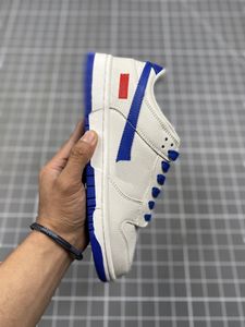 2023 Limited Edition Skates Shoes Girls Boys Dnks Low White Royal Blue Red The Best Outdoor Fly Streetwear Sneakers