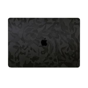 Skins Computador Luxo de luxo de 3m Vinil camuflado fibra de textura de fibra de carbono adesivos de pele para MacBook Pro Air 11 12 13 14 16
