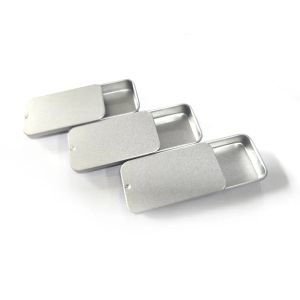 50x25x11mm caixas de metal de slide Tin Tin Recifres