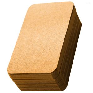 GRESTO DE GREST 300 PCS Kraft Cardboard Cards Flash Studing Small Note NotCards Memória Memória Flashcards Aprendendo papel