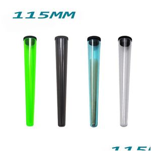 Accessories 115Mm Smoking Tube Doob Waterproof Airtight Smell Proof Herb Container Storage Pill Case Tobacco Box Rolling Cone Tubes Dhg2A