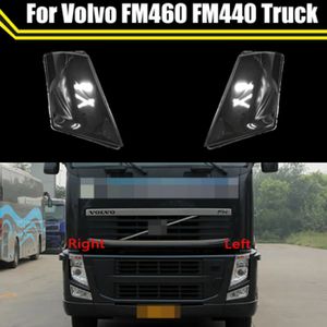 Auto Licht Kappen Für Volvo FM460 FM440 Lkw Auto Front Scheinwerfer Abdeckung Lampcover Transparent Lampenschirm Lampe Shell Glas Objektiv fall