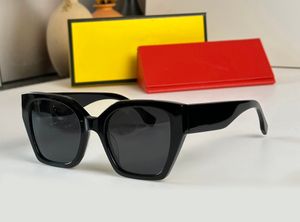 Óculos de sol de acetato preto de ponte baixa 40070 Mulheres designers de verão óculos de sol Sunnies Gafas de Sol Sonnenbrille Shades UV400 Eyewear com caixa