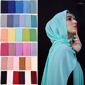 Ethnische Kleidung, atmungsaktiv, einfarbig, Chiffon, Indien, Hijabs, türkisch, für muslimische Frauen, 2023, Frühling, Sommer, Islam, Kopftuch, Turban, Jersey