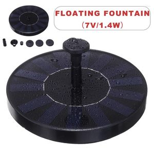 Garden Decorations 1Pcs Solar Water Fountain Pool Pond Waterfall Decoration Outdoor Bird Bath Powered Floating