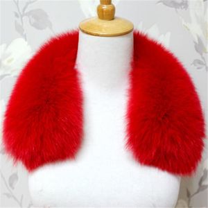 Scarves 2023 Natural Fur Collar Fashion Autumn And Winter Scarf Nude Bib Shawl Multi-color Keep Warm Big