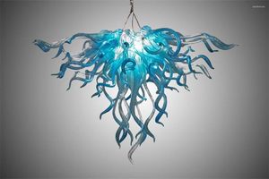 Lustres fornecedores China Multicolor Dale Chihuly Style Brown Glass Crystal Chandelier