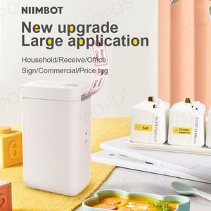 niimbot D101 D11 UP NO INK THERMAL LABEL PRINTERポータブルポケットメーカー携帯電話ホームオフィス使用ミニ印刷機