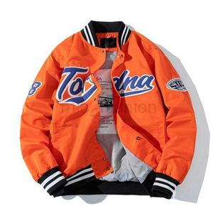 Varsity Ceket Kalça Erkekler Moda Unisex Hop Beyzbol Nakışla Bahar Sonbahar Sokak Giyim Letterman Coat Dış Giyim Üstleri S-XXL