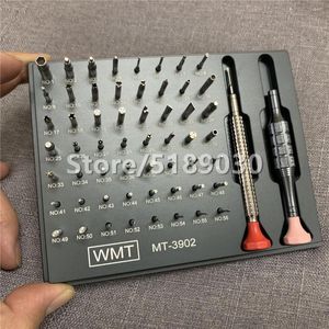 Watch Repair Kits Tool Assortment Of 56 Tips Stainless Steel Screwdriver Set For Brand Watchmaker