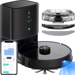 VIOMI S9 Robot Vacuum Cleaner Self-Emptying 2700Pa 5200mAh Sweep Vacuum and Mop Robotic Vacuum 360° Auto Dirt