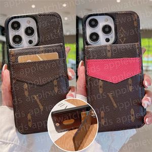 iPhone Case Designer Phone Case for Apple iphone 15 14 Pro Max Case 14Plus 13 12 11 pro max 11Pro X XR XS XSMAX 15 Pro Leather Wallet Mobile Cover with Card Holder Kickstand