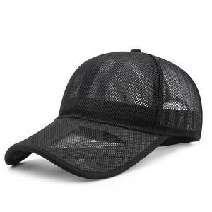 Snapbacks Big Head Große Baseballkappe Sommer Outdoor Full Mesh Sun Herren Sportmütze in Übergröße 56–60 cm 60–65 cm G230529