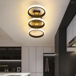 Tavan Işıkları Modern LED Işık fikstürü Minimalist avize enerji tasarrufu Göz koruması ev koridoru balkon koridoru için