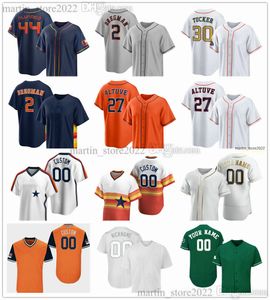 야구 유니폼 27 Jose Altuve 2 Alex Bregman 23 Michael Brantley Martin Maldonado 44 Yordan Alvarez Kyle Tucker 7 Craig Biggio 5 Jeff Bagwell 34 Nolan Ryan Size S-6XL