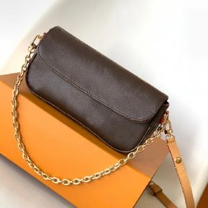 Torby designerskie SAC RECOLETA PIELONA na łańcuchu Ivy torebka torba na ramię worka łańcuchowa Zero Torebka Winszy Winpa M81911