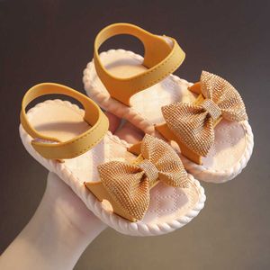 Сандалии для маленьких девочек, праздничная обувь принцессы, сандалии, детские сандалии для девочек, пляжная детская обувь для выступлений