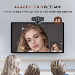 Luckimage 3840 2160p UHD Webcam Autofocus Webcam Webcam 4K Web Camera USB Webcam 4K PC камера с микрофоном