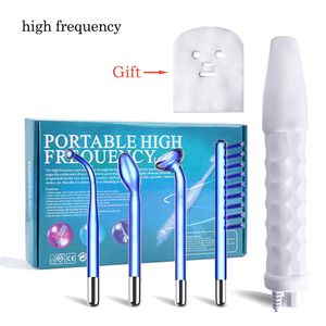 Face Massager High Frequency Machine Argon Neon Gas Comprehensive Acne Remover inflammation Face Remove Wrinkles High Frequency Wand 230526