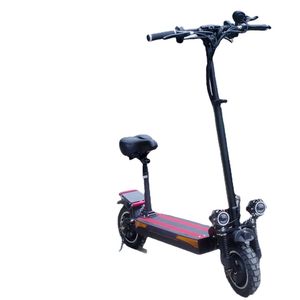 Dual Electric Scooter 48V 1000W*2 Strong Power Skateboard 100km Lithium Battery Electric Kick Scooter Brushless Motor Dual Disc