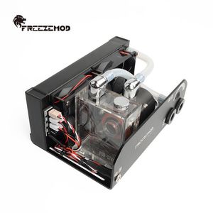 Cooling FREEZEMOD Industrial Water Cooling Module 3D Printing Medical two Fans. water cooling kits computer components SLMZVT