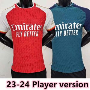 2023 2024 SMITH ROWE SAKA soccer jerseys Player version authentic match jersey MARTINELLI ODEGAARD Nketiah G.JESUS FABIO VIEIRA ZINCHENKO SALIBA JORGINHO shirt