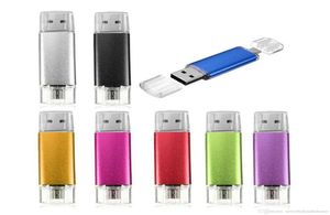 Memoria 32GB 64gb USB flash drive android or typec OTG USB Drives Storages 16gb1104517