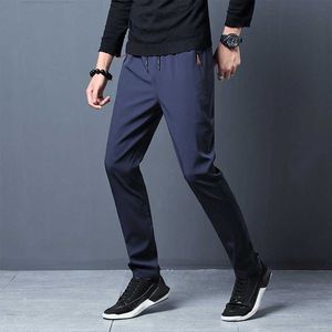 Nuovi pantaloni casual estate solido traspirante Drstring tasca pantaloni dritti pantaloni della tuta da uomo sottile Quick Dry P230529