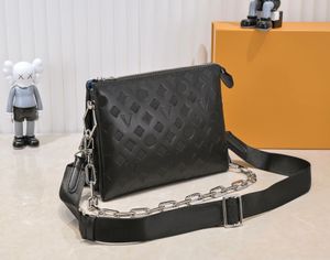 Kadın Tasarımcı Omuz Çantası Luxurys Coussin Çanak Çantalar Kabartmalı Çantalar Mektuplar Zincir Crossbody Çantalar En kaliteli Deri Kadın Moda Makyaj Çanta