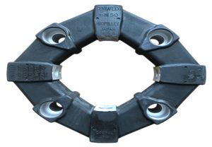 CENTAFLEX SIZE 50 and Japan MIKIPULLEY Coupling PAT 778322 LICENSE CENTA Applied to construction machinery4010802