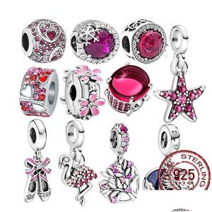 Charms 2023 925 Sterling Sier Cute Charm Peads odpowiednie do prymitywnej bransoletki Pandora Bransoletka Kobiety biżuterii