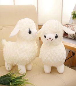 20см милые мультипликационные овцы альпака белые фаршированные игрушки для детских детей мягкий хлопок.